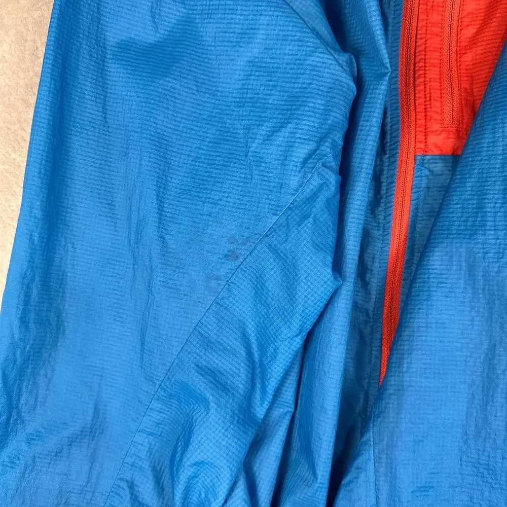 Patagonia Houdini Jacket Men XL Blue Windbreaker Full Zip Lightweight Outdoor - Picture 7 of 7